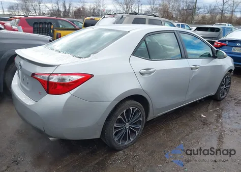 2016 Toyota Corolla S Plus z USA, uszkodzony, nr VIN 2T1BURHE8GC599845